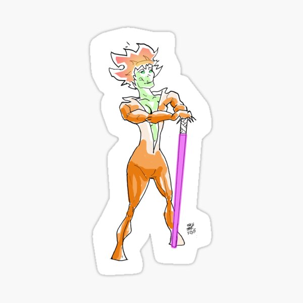 Nina Flare Sticker