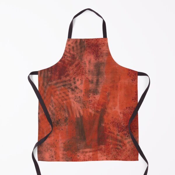 Item preview, Abstract multimedia digital painting warm colors designed and sold by Meg M Studio.