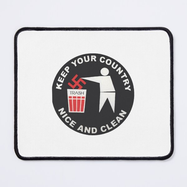 Item preview, Keep Your Country Clean - Anti-Nazi. designed and sold by luonngongg.