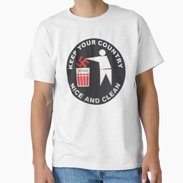Item preview, Keep Your Country Clean - Anti-Nazi. designed and sold by luonngongg.