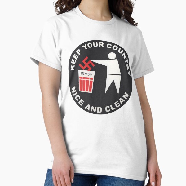 Item preview, Keep Your Country Clean - Anti-Nazi. designed and sold by luonngongg.