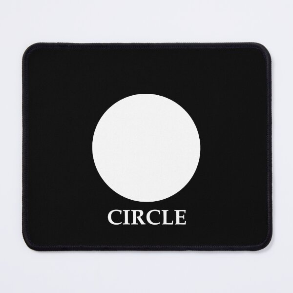 Item preview, White Circle On Black Background #3 designed and sold by nveus-circle.
