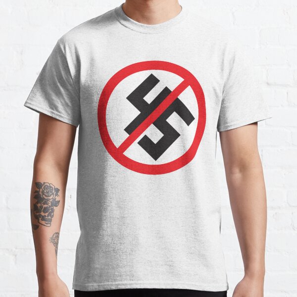 Vista previa del artículo con la obra «Trump 45 esvástica nazi», diseñado y vendido por luonngongg.