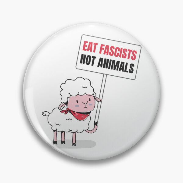 Item preview, Vegan Antifa Anti-Fascist Lamb designed and sold by luonngongg.