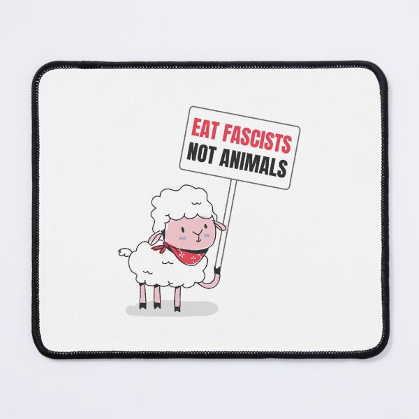 Item preview, Vegan Antifa Anti-Fascist Lamb designed and sold by luonngongg.