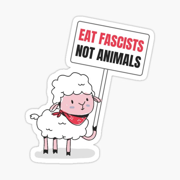 Artikel-Vorschau von Veganes Antifa-Antifaschistisches Lamm, designt und verkauft von luonngongg.