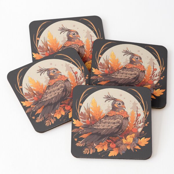 Item preview, Ruffed Grouse in Calm Moonlit Scene designed and sold by InkedBeasts.