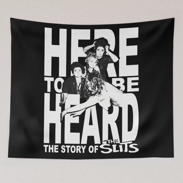 Item preview, Here To Be Heard The Slits designed and sold by NehemiahColoss.