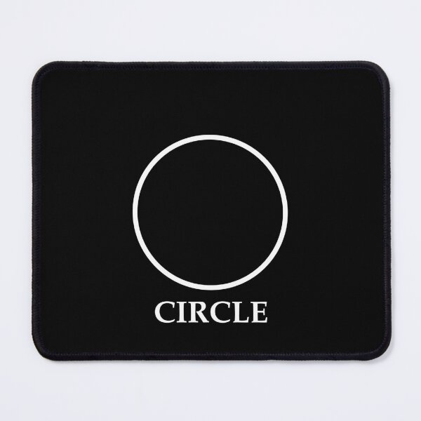 Item preview, White Circle On Black Background #4 designed and sold by nveus-circle.