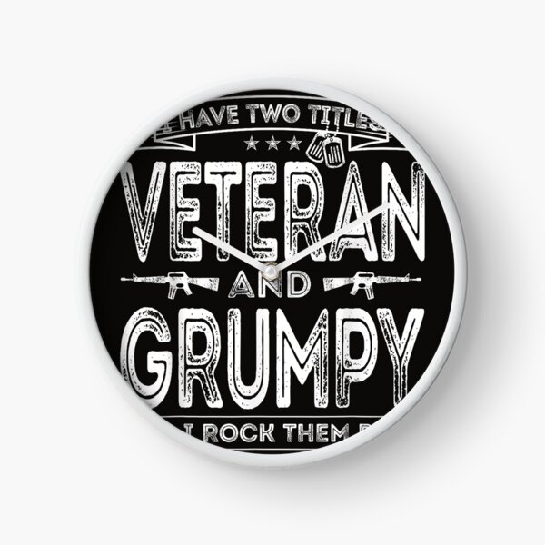 Item preview, I Have Two Titles Veteran And Grumpy Funny Proud US Army  designed and sold by WesleyHarmon.