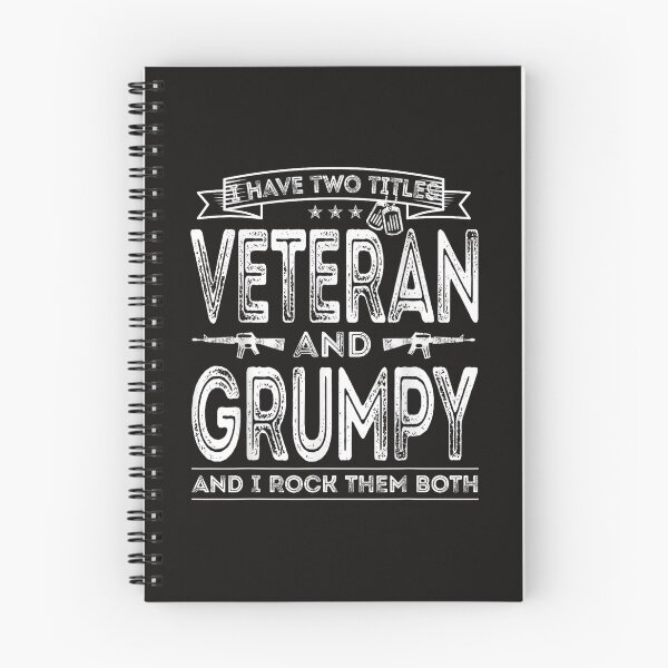 Item preview, I Have Two Titles Veteran And Grumpy Funny Proud US Army  designed and sold by WesleyHarmon.
