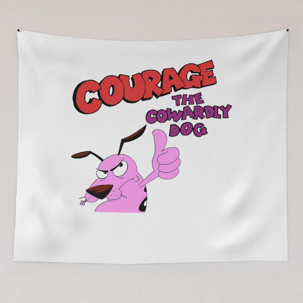 Item preview, courage the dogs designed and sold by HollandVileC.