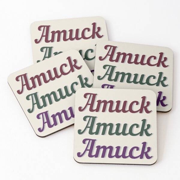 Item preview, Amuck Amuck Amuck Halloween Movie Quote Dark Colors designed and sold by Sunshine-Dreams.