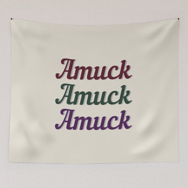 Item preview, Amuck Amuck Amuck Halloween Movie Quote Dark Colors designed and sold by Sunshine-Dreams.
