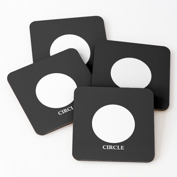 Item preview, White Circle On Black Background  #5 designed and sold by nveus-circle.