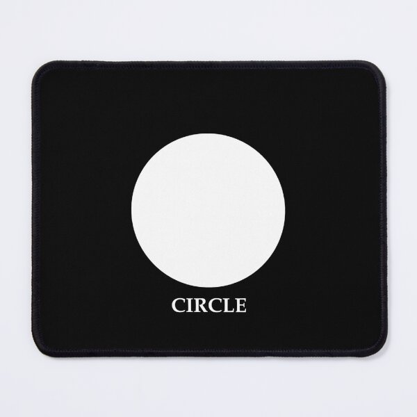 Item preview, White Circle On Black Background  #5 designed and sold by nveus-circle.
