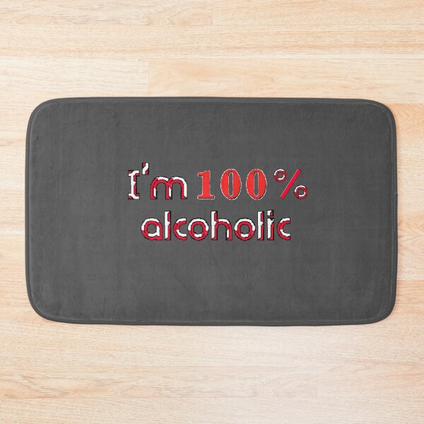 Item preview, I'm 100 % alcoholic  Alka, I love you every day pixel art designed and sold by 4rpixs.