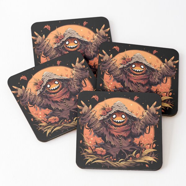 Item preview, Spooky Smiling Fall Scarecrow designed and sold by InkedBeasts.