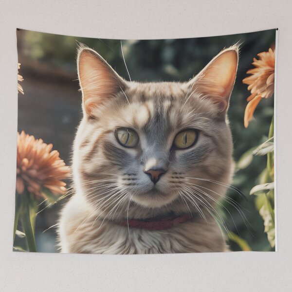 Item preview, Cat with dominant look designed and sold by Efrén Martínez Mendoza.