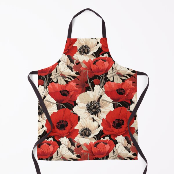 Item preview, Poppies Mosaic designed and sold by TheFrenchVegan.