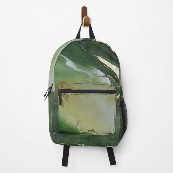 Item preview, Green Abstract Art Resembling Depth or Waves designed and sold by RaspberryEM.