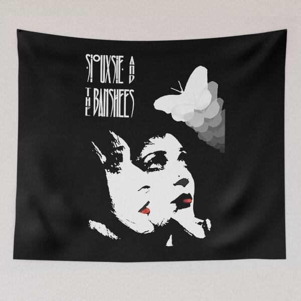 Item preview, Siouxsie and the Banshees Siouxsie Sioux & Butterflies designed and sold by ClothingSassyV.