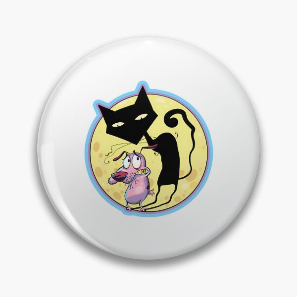 Item preview, Courage The Cowardly Dog's Katz Shadow designed and sold by BoutiqueJungl.
