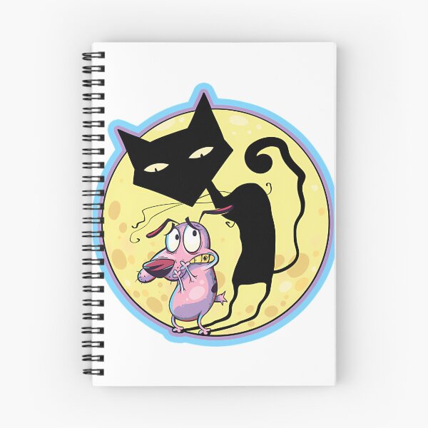 Item preview, Courage The Cowardly Dog's Katz Shadow designed and sold by BoutiqueJungl.