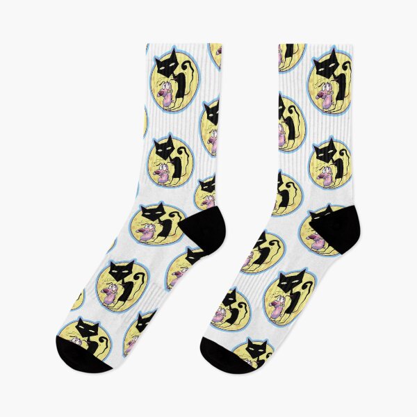 Item preview, Courage The Cowardly Dog's Katz Shadow designed and sold by BoutiqueJungl.