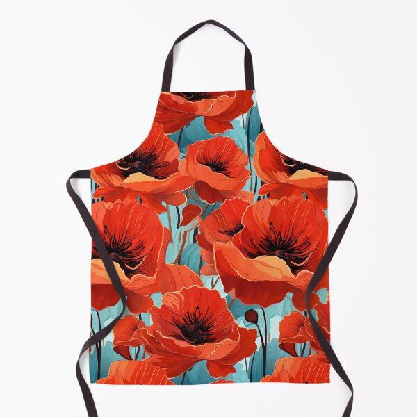 Item preview, Vibrant Poppies Medley designed and sold by TheFrenchVegan.