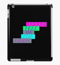 never tell me the odds iPad Case/Skin
