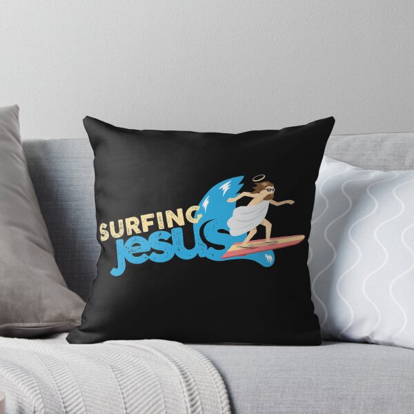 Item preview, Funny Surfing Jesus Humor Meme Christian  designed and sold by Essetino.