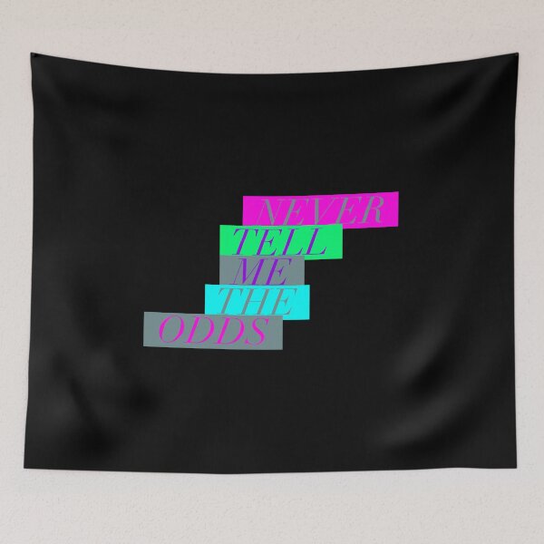 Item preview, never tell me the odds designed and sold by kpccrafty.