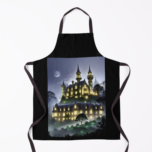 Item preview, Gothic Mansion at Dusk designed and sold by ThreadsByCampion.