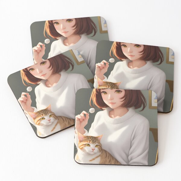 Item preview, kawha cat designed and sold by frozen522540.