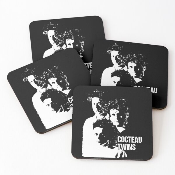 Item preview, Cocteau Twins music band art black and white designed and sold by BobbyExcuseMe.