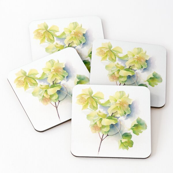 Item preview, Linden Flowers - Watercolor Illustration - Digital Art designed and sold by SeraphimDesigns.