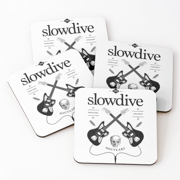 Item preview, Slowdive Guitar Vintage Logo designed and sold by AliaPuckett90.