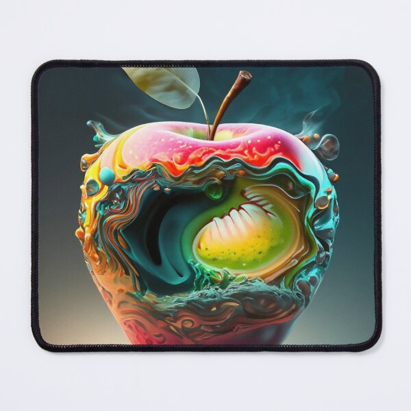 Item preview, Exploring the Trippy Apple: A Psychedelic Journey designed and sold by moodboardzz.