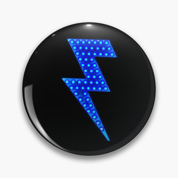 Item preview, The Killers Neon Lightning Bolt designed and sold by FarmerBodhiA.