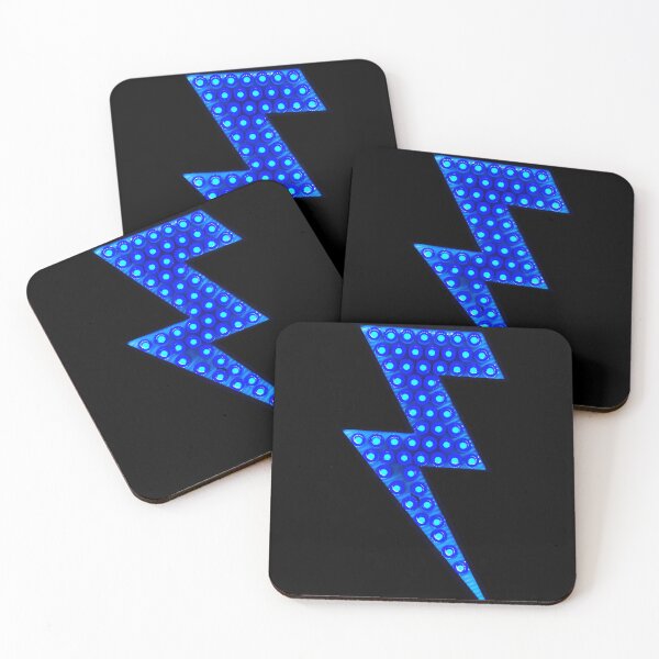 Item preview, The Killers Neon Lightning Bolt designed and sold by FarmerBodhiA.
