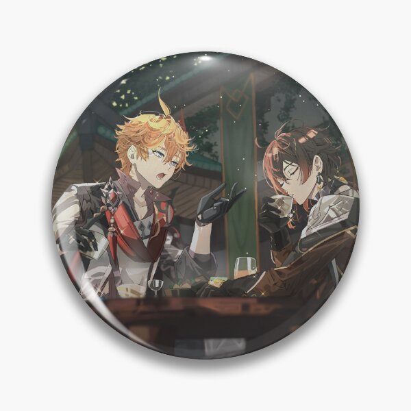 Item preview, Tartaglia and Zhongli designed and sold by memphisdoesart.