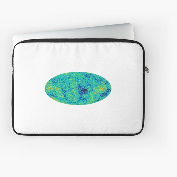 Cosmic microwave background. First detailed "baby picture" of the universe Laptop Sleeve