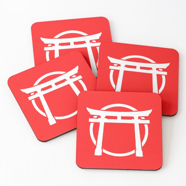Item preview, Minimalist White Torii Gate: Serenity designed and sold by RiciPaneto.