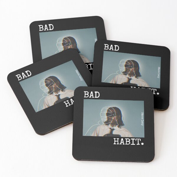 Item preview, Steve Lacy Bad Habit Typography Graphic designed and sold by MckinleyShopAr.
