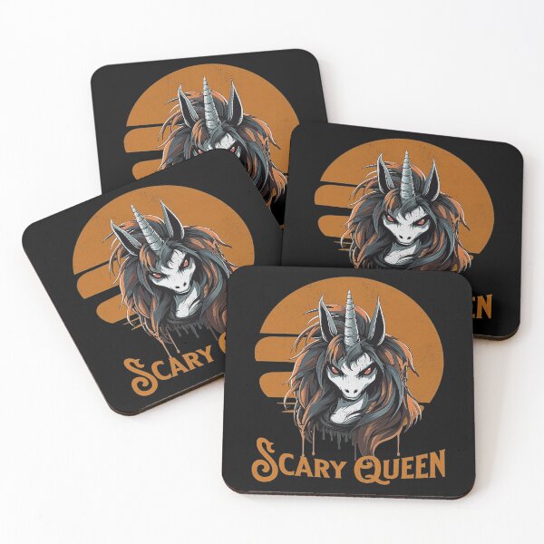 Item preview, Unicorn Halloween, Creepy Queen designed and sold by Ujourney.