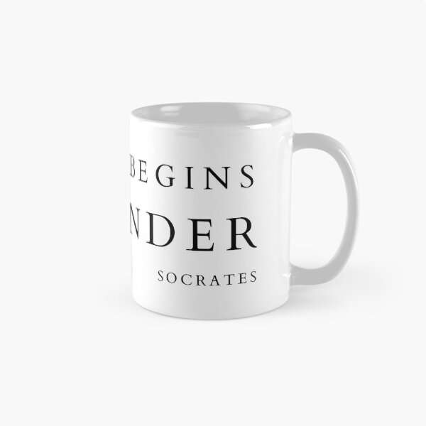 Item preview, Wisdom begins in wonder designed and sold by Arcano22.