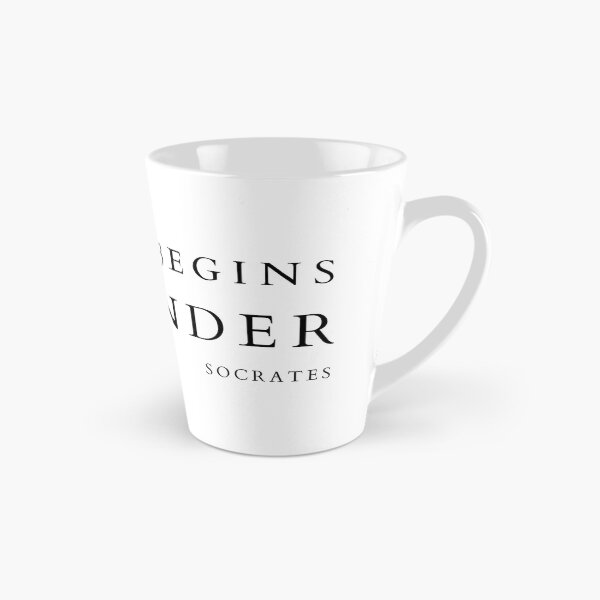 Item preview, Wisdom begins in wonder designed and sold by Arcano22.