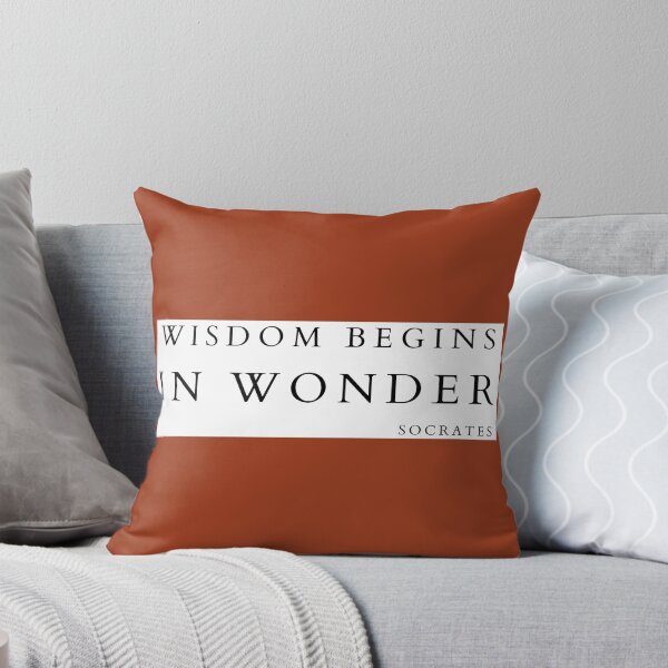 Item preview, Wisdom begins in wonder designed and sold by Arcano22.