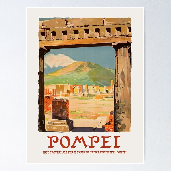 Item preview, Italy - Pompei designed and sold by Vintagrafica.